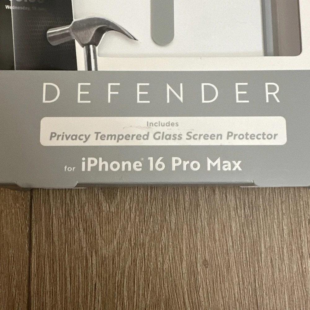 MVMT Defender Iphone 16 Promax‎ Case Magsafe+privacy Glass Screen Protector -NIB